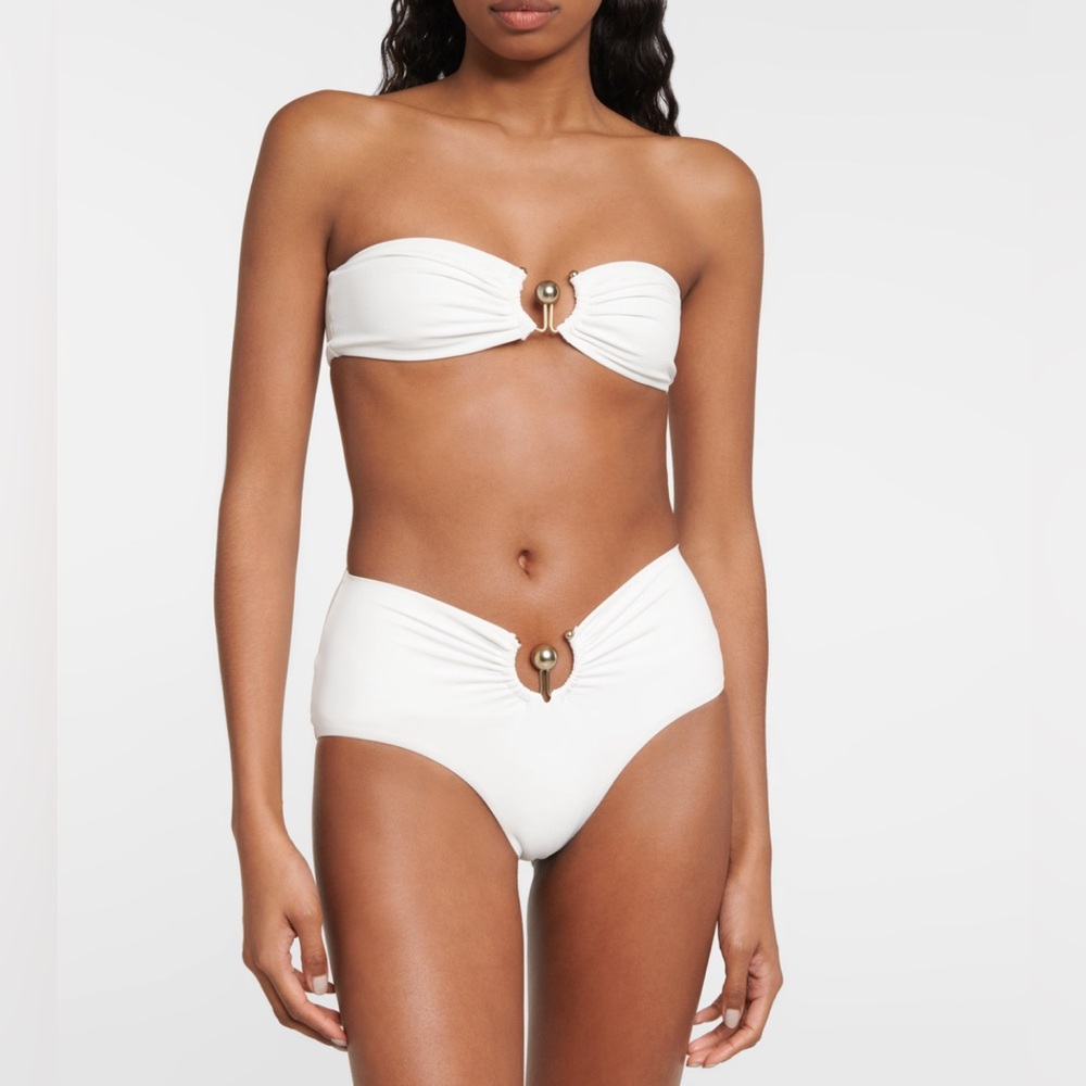 Christopher Esber Orbit white Bikini 4 Small